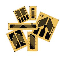 Sgt-2D/1000-SY13 Strain Gauge, 1kohm, 1.6mm L, 2mm W Omega