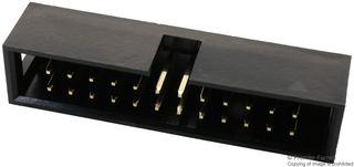 MC-254-24-00-ST-Dip Connector, Header, 24POS, 2Row, 2.54mm multicomp Pro