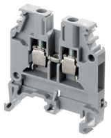 1SNA105051R2000 Terminal Block, DIN Rail, 2WAY, 10AWG Te Connectivity