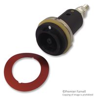 14.0048C1-27 RECEPTACLE, 10BV, PANEL MOUNT, BROWN STAUBLI