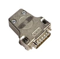 09670150344 D SUB BACKSHELL, 180DEG, SIZE DA HARTING