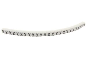 901-11097 Cable Marker, Pre Printed, Pvc, White HELLERMANNTYTON