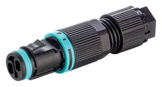 THB.381.B2A.L Industrial Circular, Rcpt, 2Pos, Cable Hylec