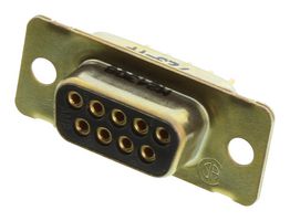 443976-1 D Sub Conn, Rcpt, De, 9Pos, Cable Amp - Te Connectivity