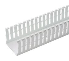 F1.5X4WH6 Narrow Slot Duct, 44.4X104.1mm, Pvc, WHT PANDUIT