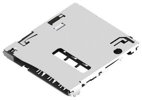 2822541-1 Conn, Micro Sim, 6CONTACTS Te Connectivity