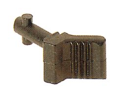 1599120000 Locking Latch, 1POS, Pa, Black Weidmuller