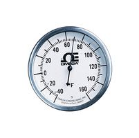 H-0-150C-21/2-1/2 Dial Thermometer Omega