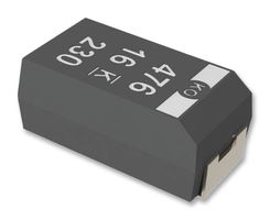 T520B337M006ATE040 Cap, 330µF, 6.3V, 20% Kemet