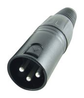 PS000228 Connector, xlr, Plug, 3Pos, Cable multicomp Pro