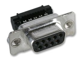 MH10591 Socket, D, IDC, J/Screw, 9WAY multicomp Pro
