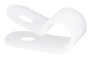 CCH69-S10-D FXDDIACLMP,.69"BDL,#10SCREW,WH,Pk500 PANDUIT