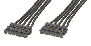 36920-0501 Cable ASSY, 5Pos, WTB Rcpt-Rcpt, 100mm Molex