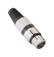 PS000231 Connector, xlr, Rcpt, 3Pos, Cable multicomp Pro