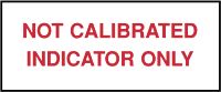 7827331 Label, NOT Calibrated, PK350 multicomp Pro