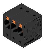 2500460000 WTB Terminal Block, 3Pos, 18-4AWG, Th Weidmuller
