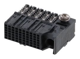 76460-3020 Conn, Backplane, R/A Rcpt, 60POS, 6ROW Molex