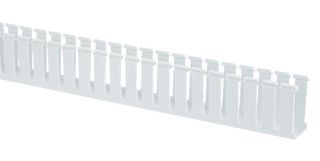 G6X4WH6 Wide Slot Duct, Pvc, 6X4X6',WH,6ft PANDUIT