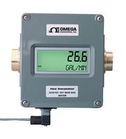 FLR9740D FLOWMETER, 400CPM, 100PSI, 1-1/4" NPT Omega
