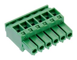 691366110012 Terminal Block, Pluggable, 12Pos, 16AWG Wurth Elektronik
