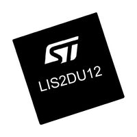 LIS2DU12TR MEMS ACCELEROMETERS,X Y Z AXIS, LGA-12 STMICROELECTRONICS