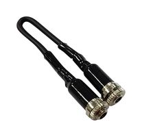 PS000043 Adapter, Stereo 3.5mm Rcpt-Rcpt, Black multicomp Pro