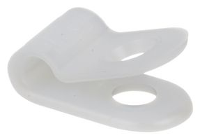 CCS25-S10-M FXDDIACLMP,.25"BDL,#10SCREW,WH,BP PANDUIT