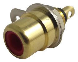 BTO 1 VR Socket, Phono, Red Lumberg