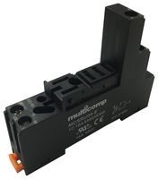 MCSRU05-E Relay Socket, 300V, 16A, DIN Rail multicomp