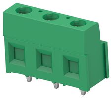 282845-3 TB, Wire TO BRD, R/A, 3WAY, 12AWG Buchanan - Te Connectivity