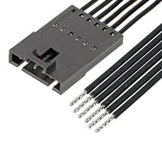 216273-1061 WTB Cord, 6P SL Plug-Free End, 100mm Molex