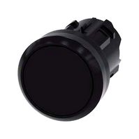 3SU10000AB100AA0 ACTUATOR, 22MM PUSHBUTTON SWITCH, BLACK SIEMENS