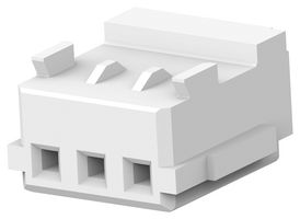 353908-3 WTB Housing, Rcpt, 3Pos, 1ROW, 1.5mm Amp - Te Connectivity