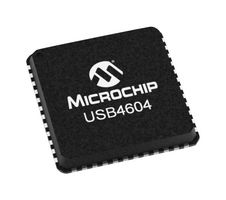 USB4604I-1080HN USB HUB CONTROLLER, USB 2.0, SQFN-48 MICROCHIP