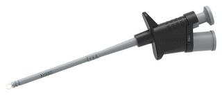 72-14320 Test Probe Conn, Pincer Clip, 6a, Black Tenma