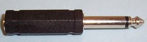 PS000140 Adapter, 6.35mm Mono Plug-Stereo Rcpt multicomp Pro