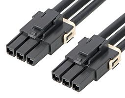 216400-1033 WTB Cord, Mega-Fit Rcpt/Rcpt, 600mm Molex