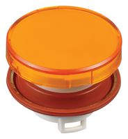HW1A-L1A Round Lens, Amber, Flush Idec