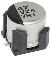 EEHZC1K470V Cap, 47uF, 80V, Alu Elec, Hybrid, SMD Panasonic
