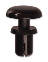 TRSR4080B Snap Rivet, Nylon 6, 4mm, 8mm, Pk100 Tr Fastenings