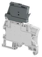 1SNK506410R0000 TERMINAL BLOCK, DIN RAIL, 2WAY, 10AWG TE CONNECTIVITY