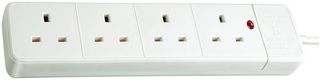 1150623454 Power Outlet Strip, 4 Outlet, 5m, 240V Brennenstuhl