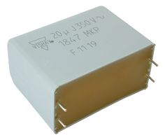 MKP1847625354Y5 Cap, 25UF, 350VAC, Film, Radial Box Vishay