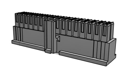 SAMTEC Pin & Socket Connector Housings IPD1-16-D-K . CONN HOUSING, RCPT, 32POS, 2.54MM SAMTEC 3584968 IPD1-16-D-K .