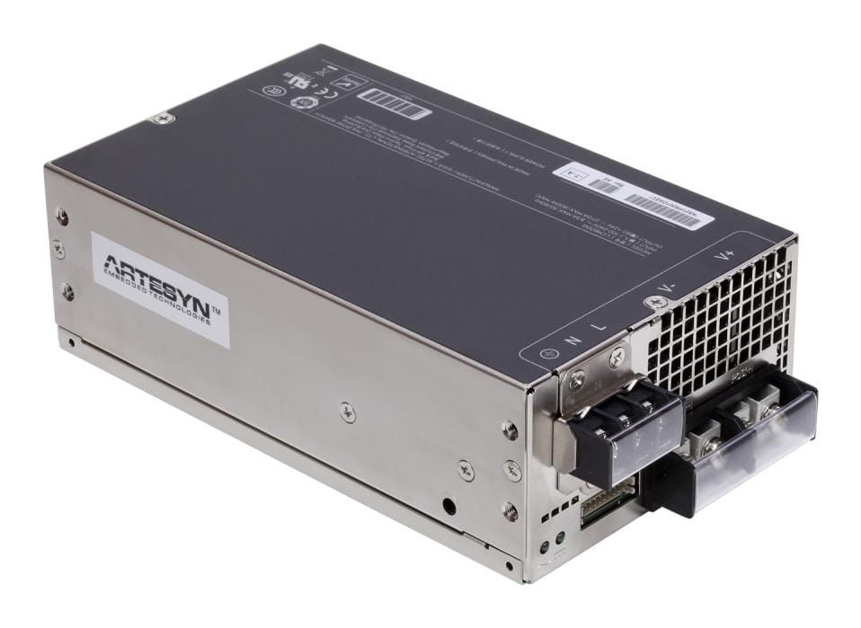 ARTESYN EMBEDDED TECHNOLOGIES Front End - Rack Mount LCM600Q-T-4-A POWER SUPPLY, AC-DC, 24V, 27A ARTESYN EMBEDDED TECHNOLOGIES 3359884 LCM600Q-T-4-A