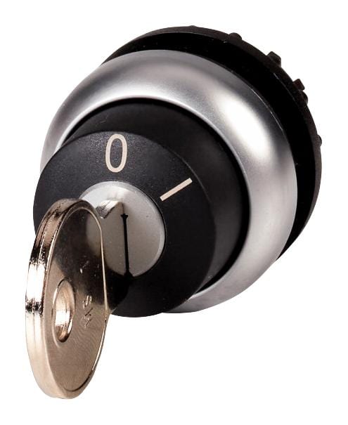 EATON MOELLER Key Operated M22-WRS-A1 KEY OPERATED SWITCH, 2 POS, MAINTAINED EATON MOELLER 2534904 M22-WRS-A1