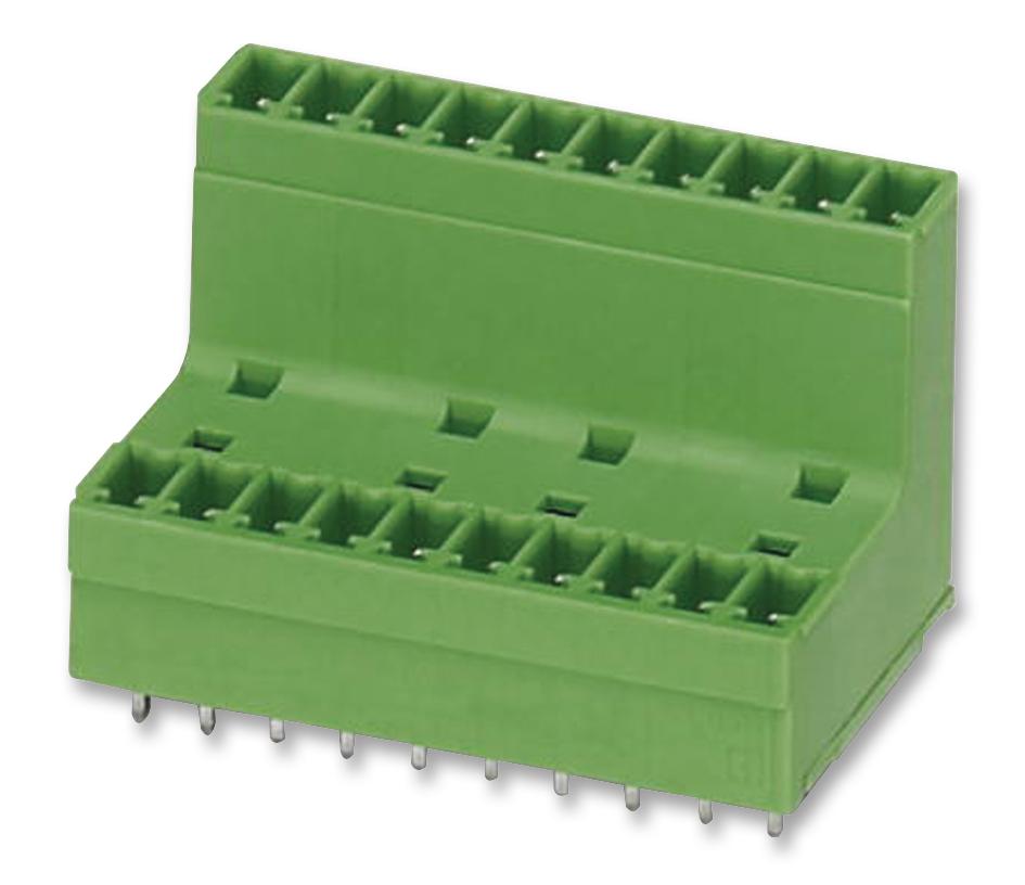 PHOENIX CONTACT Terminal Block Headers & Sockets MCDV 1,5/ 2-G-3,81 TERMINAL BLOCK, HEADER, 2POS, TH PHOENIX CONTACT 2254511 MCDV 1,5/ 2-G-3,81