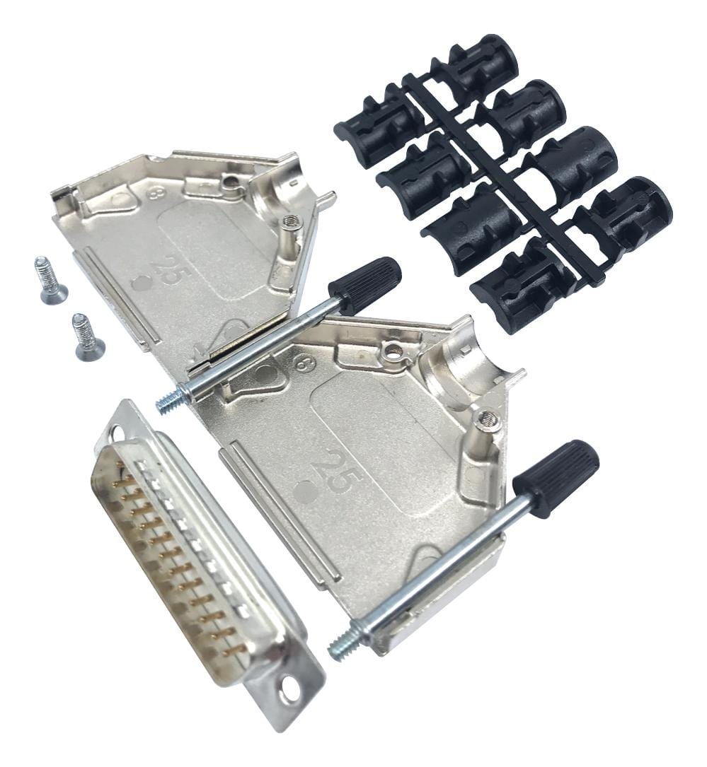 MULTICOMP PRO Standard MP002029 D SUB CONN KIT, PLUG, 25POS, SOLDER CUP MULTICOMP PRO 3299984 MP002029