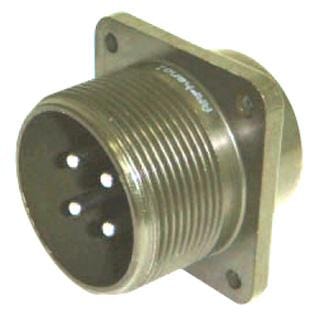 ITT CANNON MIL Spec Circular MS3102E16-12P CIRCULAR CONNECTOR, RCPT, 16-12, FLANGE ITT CANNON 2482769 MS3102E16-12P