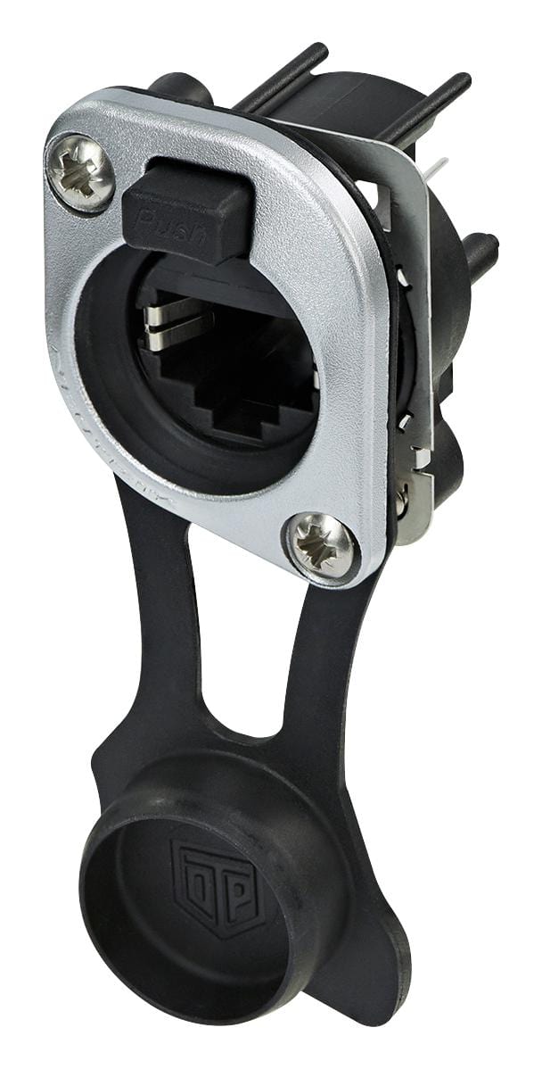 NEUTRIK Plugs & Jacks NE8FDV-TOP ETHERCON D CHASSIS V TOP NEUTRIK 3014321 NE8FDV-TOP